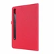 Чехол Cloth Pattern Case для Samsung Galaxy Tab S7 / S8 11.0 (Wake / Sleep) Red - изображение 3
