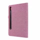 Чехол Cloth Pattern Case для Samsung Galaxy Tab S7 / S8 11.0 (Wake / Sleep) Rose - изображение 4