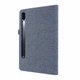 Чехол Cloth Pattern Case для Samsung Galaxy Tab S7 / S8 11.0 (Wake / Sleep) Blue - изображение 5
