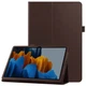 Чехол-книжка Litchi Leather Case для Samsung Galaxy Tab S7 / S8 11.0 (Wake / Sleep) Brown - изображение 1