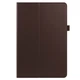 Чехол-книжка Litchi Leather Case для Samsung Galaxy Tab S7 / S8 11.0 (Wake / Sleep) Brown - изображение 2