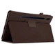Чехол-книжка Litchi Leather Case для Samsung Galaxy Tab S7 / S8 11.0 (Wake / Sleep) Brown - изображение 4