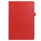 Чехол-книжка Litchi Leather Case для Samsung Galaxy Tab S7 / S8 11.0 (Wake / Sleep) Red - изображение 7