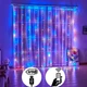 Світлодіодна гірлянда USB штора RGB, 3x2 м, 8 режимів, з пультом - зображення 2