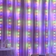 Світлодіодна гірлянда USB штора RGB, 3x2 м, 8 режимів, з пультом - зображення 3