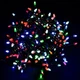 Светодиодная гирлянда Конус 500 LED DL 28м на черном проводе мульти SZ-1250-01 - изображение 1