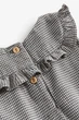 Платье H&M 1164786 68см серая рябь - изображение 2