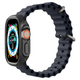 Чохол-накладка Spigen для Apple Watch Ultra (49mm) Thin Fit, Black - зображення 4