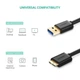 Data-Кабель UGREEN US130 USB 3.0 to Micro USB 3.0 1m, Black - зображення 3