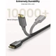 Data-Кабель UGREEN US130 3.0A USB 3.0 2m, Black - изображение 3