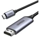 Видео кабель Type-C to HDMI UGREEN MM142 Male to Male Cable Aluminum Shell 1.5m, Gray Black - изображение 1