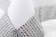 Скатертина плямостійка, декоративна Łóżkoholicy Elegant Diamond біла з цирконами 150 x 250 см (12867328360) - изображение 3