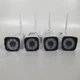 Система видеонаблюдения с видеорегистратором на 4 WiFi камеры Kit5G, комплект уличных камер наблюдения с ночным видением, 4 камеры видеонаблюдения беспроводные внешние, набор IP камер для дома, дачи, склада, C-48 - изображение 2