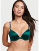 Бюстгальтер Victoria's Secret Shine Strap Push-Up Bra 34C Смарагдовий (26609640) - изображение 1