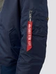 Бомбер мужской Alpha Industries MA-1 Slim Fit MJM44530C1 XS Темно-синий (640631469021) - изображение 3