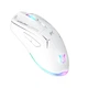 Комп'ютерна миша Onikuma CW917 (Wired/2,4G) White - зображення 2