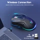 Компьютерна миша Onikuma CW917 (Wired/2,4G) Чорна - изображение 5