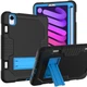 Чехол ARM Standart Apple iPad Mini 7 (2024) противоударный с откидной подставкой Black/Blue - изображение 1