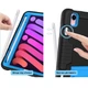 Чехол ARM Standart Apple iPad Mini 7 (2024) противоударный с откидной подставкой Black/Blue - изображение 5