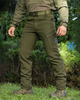 Зимові штани карго тактичні Softshell BEZET Ешелон хакі - 4XL - зображення 1