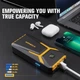 Пусковий пристрій VTOMAN V6 Pro 2000A Peak 12800mAh Бустер для авто з функцією Power Bank + ліхтар має чохол - изображение 3