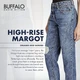Джинси Buffalo David Bitton Madison Relaxed Boyfriend Jeans Color: Creased and Sanded (BL15740) W27 - зображення 4
