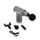 Массажер мышечный ручной Massage Gun CY 720 Аккумуляторный перкуссионный Массажный 4 насадки для рук ног шеи цвет тёмно серый - изображение 8