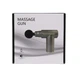 Массажер мышечный ручной Massage Gun CY 720 Аккумуляторный перкуссионный Массажный 4 насадки для рук ног шеи цвет тёмно серый - изображение 9