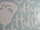 Наклейки на стену Happy Pocket для Хэллоуина Happy Halloween тыквы летучие мыши Белый Глянцевый Набор M - изображение 7