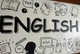 Вінілова наклейка на стіну English 154х97см декор для школи англійська у класі Happy Pocket Чорний матовий (HP-087M-070M) - зображення 8