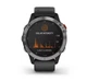 Смарт-часы GARMIN Fenix 6 Solar Silver with black band (010-02410-00) - изображение 6