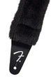 Ремінь гітарний FENDER STRAP 2" POODLE PLUSH STRAP BLACK (236939) - изображение 2