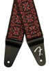 Ремінь гітарний FENDER STRAP 2" PASADENA WOVEN LATTICE RED (236935) - изображение 2