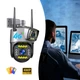 Камера работающая через 4G с двумя линзами SC03 V380pro АРР уличная - изображение 6