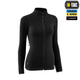 Тактична флісова кофта M-Tac Nord Fleece Polartec Lady, розмір L, колір Чорний - изображение 3