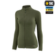 Тактична флісова кофта M-Tac Nord Fleece Polartec Lady, розмір M, колір Army Olive - зображення 1