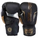 Перчатки для бокса на липучке Zelart Fight Gear 1221 размер 10 унций Black-Gold - изображение 1
