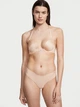 Бюстгальтер Victoria's Secret Bare Plunge Convertible Shine Bra Set 34D Бежевий (26643739) - зображення 4