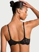 Бюстгальтер Victoria's Secret Dream Angels Lace Lightly Lined Classic Coverage Demi Bra 36B Чорний (26923571) - зображення 2