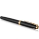 Ручка перова Parker SONNET Black Lacquer GT FP F 86 015 - зображення 4