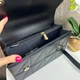 Стильная женская мини сумка клатч на плечо YSL, сумочка с цепочкой Черный с золотом - зображення 8