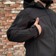 Тактический костюм Police Softshell Куртка на флисе и Брюки черный размер XL - изображение 5