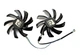 Вентилятор для видеокарты PowerColor RX 5500 5600 6700 7600 XT T129215SU Everflow (T129215BU FDC10H12D9-C) комплект 2 шт (№531.05) - изображение 1