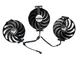 Вентилятор кулер FirstD для видеокарты ASUS TUF (orgnl) RTX 4070 Ti S 4090 FD10015M12D (CF1015U12D T129215SU T129215BU) комплект 3 шт (№515) - изображение 2