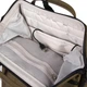 Рюкзак женский текстильный 20л на 1 отделение размер 28×40×18 см HIMAWARI 124-06 USB хаки - изображение 3