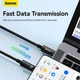 Кабель Baseus Tungsten Gold Fast Charging Data Cable Type-C to Type-C 240W 2m Black (CAWJ040101) - зображення 12