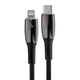 Кабель Baseus Glimmer Series Fast Charging Data Cable Type-C to iP 20W 1m Black (CADH000001) - изображение 4