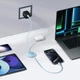 Кабель Baseus Free2Pull Mini Charging Cable USB-C to USB-C 60W 1m Galaxy Blue (P10364500311-01) - зображення 7