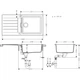 Кухонная мойка Hansgrohe S52 43358170 - изображение 2