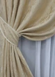 Комплект готових штор VR-Textil Льон мармур Pavliani AL № 1570ш Теплий-бежевий 100х265 см 2 шт (31-714) - зображення 5